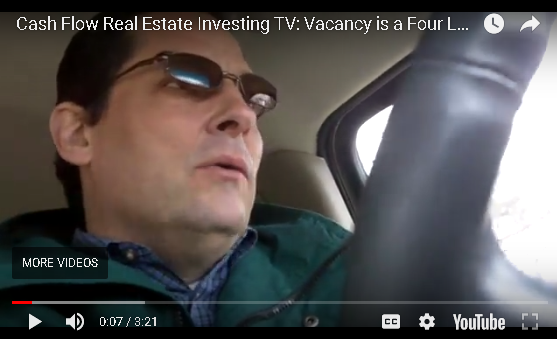 Cash Flow Real Estate Investing: Vacancy is a Four Letter Word
