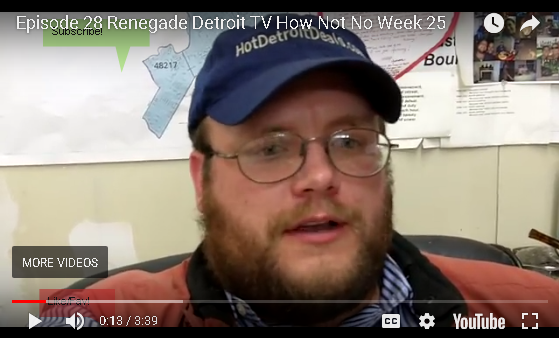 Ep 28 Renegade Detroit TV -Create Content and Share